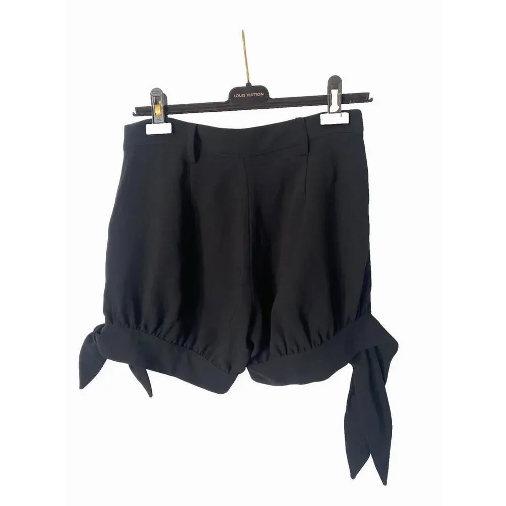 Just ROBERTO CAVALLI Black Tie Shorts IT-40